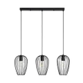 Lampa Wisząca Czarna 3xE27 aluminium Abruzzo Eraldo.webp