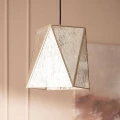 Lampa Wisząca z metalu i szkła E27 Abruzzo Galassia 6.webp
