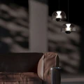 Lampy wisząca Szklana Nowoczesna 9W 2700K Abruzzo Sole 4.webp