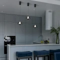 Lampy wisząca Szklana Nowoczesna 9W 2700K Abruzzo Sole 5.webp
