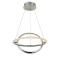 Lampa wisząca 28W chromowana z kwarcem Ø45cm Abruzzo bella.webp