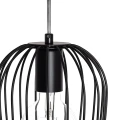 Lampa Wisząca Czarna 3xE27 aluminium Abruzzo Eraldo 5.webp
