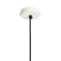 Lampa Wisząca szklana Biała Ø55cm E27 Abruzzo Altario 9.webp