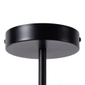 Lampa Sufitowa Milano Czarna mleczne kule 3xE27 Abruzzo Klinto 7.webp