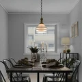 Lampa Wisząca bilardowa 3xE27 Zielone szkło Abruzzo Otto 3.webp