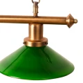Lampa Wisząca bilardowa 3xE27 Zielone szkło Abruzzo Otto 8.webp