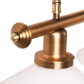 Lampa Wisząca bilardowa 3xE27 Białe szkło Abruzzo Otto 10.webp