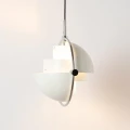 Lampa wisząca designerska E27 nastawna Biała Abruzzo Costa 2.webp