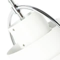 Lampa wisząca designerska E27 nastawna Biała Abruzzo Costa 8.webp