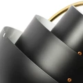 Lampa wisząca designerska E27 nastawna Czarna Abruzzo Costa 8.webp