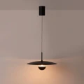 Lampa Wisząca okrągła Czarna ⌀53cm 20W 2700K Abruzzo Lunesso 3.webp