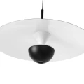 Lampa Wisząca okrągła Czarna ⌀53cm 20W 2700K Abruzzo Lunesso 7.webp