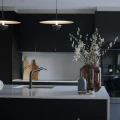 Lampa Wisząca okrągła Czarna ⌀38cm 9W 2700K Abruzzo Lunesso 16.webp