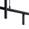 Lampa Wisząca Czarna metalowa 48W 150cm Abruzzo Lunetta 4.png