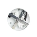 Lampa Wisząca Biała Dysk 24W Ø400 mm CCT Abruzzo Verona 10.webp