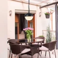 Lampa wisząca ogrodowa i zewnętrzna E27 IP44 Abruzzo 5.webp