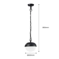 Lampa wisząca ogrodowa i zewnętrzna E27 IP44 Abruzzo 12.webp