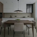 Lampa Wisząca okrągła Czarna ⌀53cm 20W 2700K Abruzzo Lunesso 19.webp