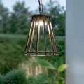 Lampa Wisząca Zewnętrzna Retro 6W 3000K aluminium Abruzzo Caldera 2.webp