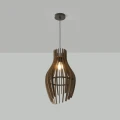 Drewniana lampa wisząca Ø 30cm E27 Abruzzo Aria 2.webp