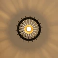 Drewniana lampa wisząca Ø 30cm E27 Abruzzo Aria 6.webp