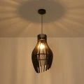 Drewniana lampa wisząca Ø 30cm E27 Abruzzo Aria 9.webp