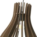 Drewniana lampa wisząca Ø 30cm E27 Abruzzo Aria 13.webp