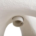 Wisząca lampa Biała E27 Abruzzo Perla 4 9.webp