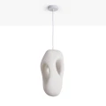 Wisząca lampa Biała E27 Abruzzo Perla 3.webp
