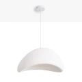Wisząca lampa Biała E27 30cm Abruzzo Perla 2.webp