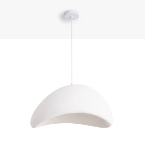 Wisząca lampa Biała E27 30cm Abruzzo Perla 2