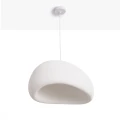 Wisząca lampa Biała E27 30cm Abruzzo Perla 1 5.webp