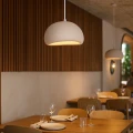 Wisząca lampa Biała E27 30cm Abruzzo Perla 1 8.webp