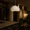 Wisząca lampa Biała E27 30cm Abruzzo Perla 1 9.webp