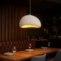 Wisząca lampa Biała E27 30cm Abruzzo Perla 1 11.webp