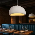 Wisząca lampa Biała E27 30cm Abruzzo Perla 1 12.webp
