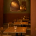 Lampa wisząca z tektury falistej E27 Abruzzo Fiore 4 5.webp