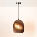 Lampa wisząca z tektury falistej E27 Abruzzo Fiore 4 9.webp