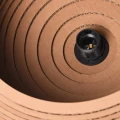 Lampa wisząca z tektury falistej E27 Abruzzo Fiore 3 11.webp