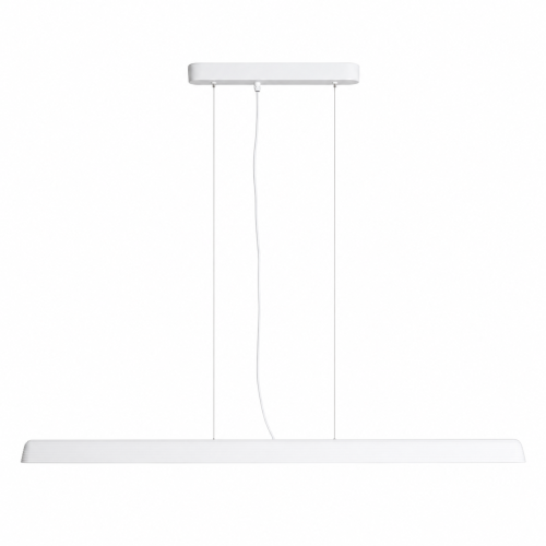 Lampa Wisząca 25W CCT z gipsu 120cm Biała Abruzzo Serena.png