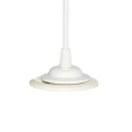 Lampa Wisząca z Filcu biały kapelusz Ø 60cm Abruzzo Lumina 8.webp