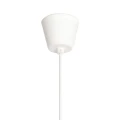 Lampa Wisząca z Filcu biały kapelusz Ø 60cm Abruzzo Lumina 9.webp