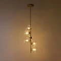 Lampa wisząca z kulami kryształowa Złota 6 x G9 Abruzzo Incanto 5.webp