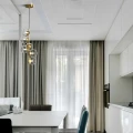 Lampa wisząca z kulami kryształowa Złota 6 x G9 Abruzzo Incanto 12.webp