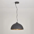 Lampa wisząca E27 Ø 30cm Czarna Abruzzo Gemma 2.webp