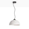 Lampa wisząca E27 Ø 30cm Biała Abruzzo Gemma.webp