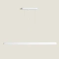 Lampa Wisząca 25W CCT z gipsu 120cm Biała Abruzzo Serena 3.webp