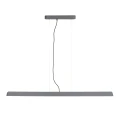 Lampa Wisząca 25W CCT z gipsu 120cm Szara Abruzzo Serena.webp