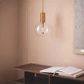 Lampa Wisząca 5W kula szklana Złota Abruzzo Lucenza 4.webp
