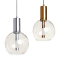 Lampa Wisząca 5W kula szklana Złota Abruzzo Lucenza 9.webp